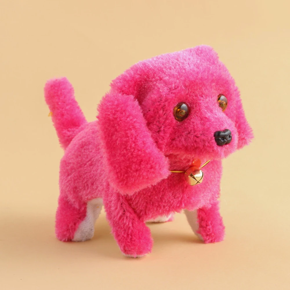 

New Plush Walking Glowing Barking Dog Children Electric Toy Simulation Moving Animal Doll Toy for baby toys gift