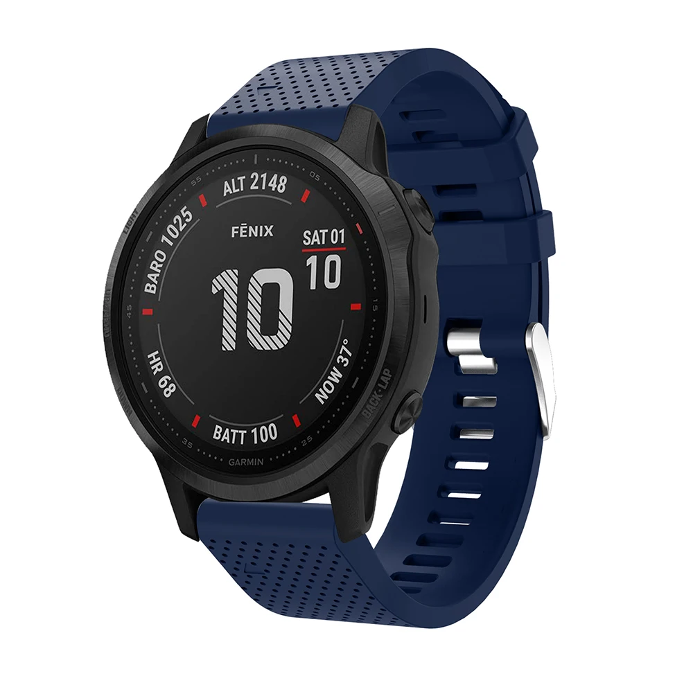 COMLYO Quick Release силиконовый ремешок для Garmin Fenix 6S Ремешок Замена 20 мм браслет для Garmin Fenix 5s часы ремень