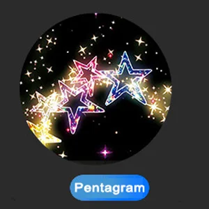 Pentagram SOVAWIN держатель для мобильного телефона светящаяся подставка для телефона Роскошный Универсальный светящийся мини настольный держатель 1 шт. Складная Настольная подставка Новинка - Цвет: Pentagram