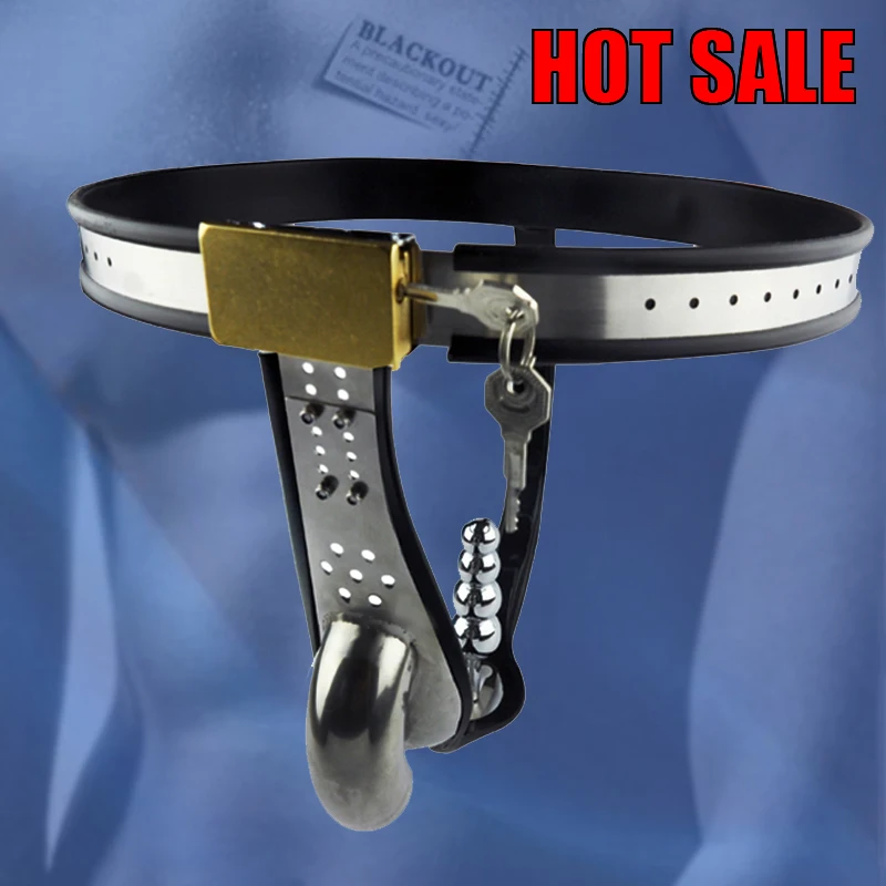 

BLACKOUT NEW Factory Price Stainless Steel Male Underwear Chastity For Party HOT A187