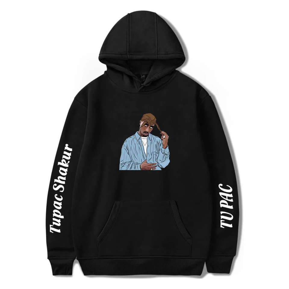 2PAC популярная женская мужская новая толстовка осень и зима для мужчин и женщин Повседневный пуловер модная теплая серая толстовка