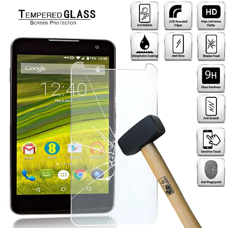 

Tablet Tempered Glass Screen Protector Cover for EE Harrier Anti-Scratch Anti-Screen Breakage HD Tempered Film