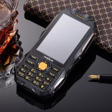 3G WCDMA mobile Phone 3.5″ touch screen Power Bank Analog TV Dual SIM Card Senior Dual Flashlight Russian Keyboard