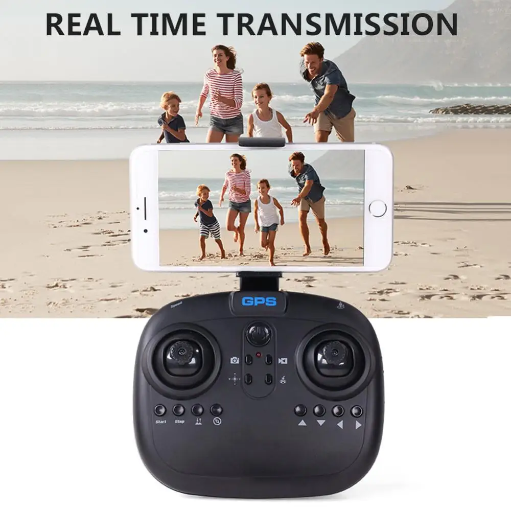 A6 gps Дрон с HD 720/1080P широкоугольный Режим высокой фиксации 300 м большой дистанции складной Безголовый режим 4CH гироскоп самолет