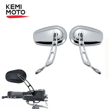 

Motorcycle Rear View Mirrors Universal For Sportster 1200 Softail Heritage Dyna Touring Street Bob Low Rider For Suzuki
