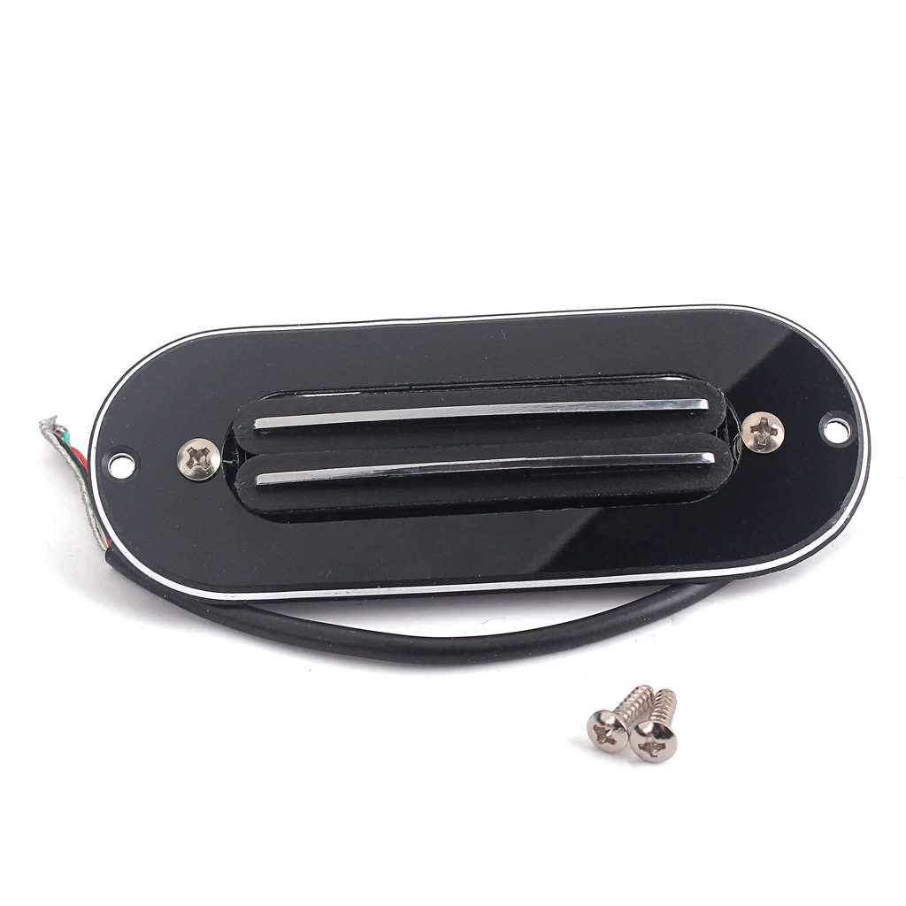 Dual Rail Humbucker Pickup and Screws for Acoustic Electric Cigar Box Guitar