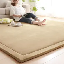 2 см толстые коврики для детей Ползания малыша Ползания Татами Коврики подушки детские плюшевые бархатное одеяло ковер ежедневные поставки