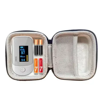 

Finger Clip Oximeter Storage Bag Toolkit Sewing Carry Or Place A Finger Oximeter Storage Case Organizer Home supplies Hot Sale