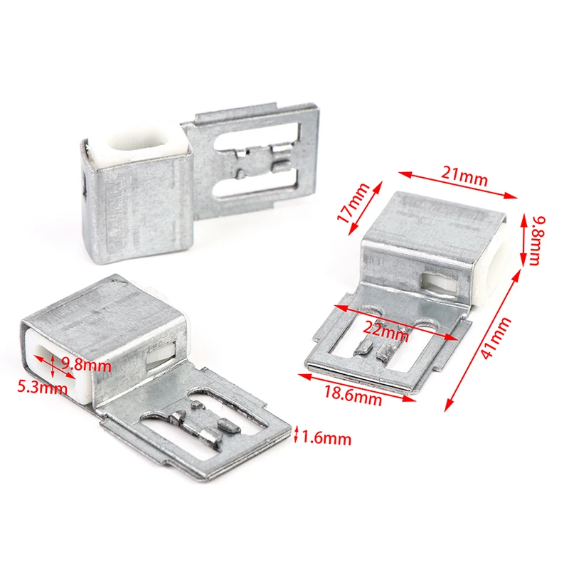 Furniture Hardware 2/5/10pcs Sofa Hasps Iron Spring Clips Car Cushion Fixing
