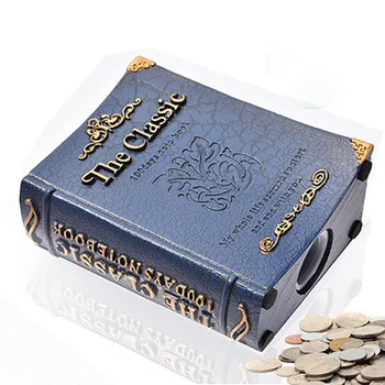 

Money Box Atm Cash Boxpiggy Bank Deposit Box Children's Money Saving Bank Piggy Bank Kids Magic Book Tirelire Money Safe 50A018