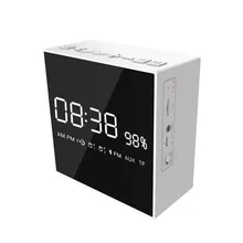 Многофункциональный беспроводной динамик Bluetooth дисплей цифровой будильник с регулируемой яркостью светодиодный fm-радио сабвуфер EY250