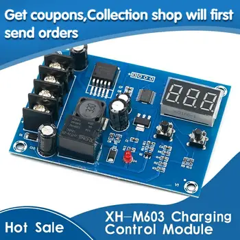 

XH-M603 Charging Control Module 12-24V Storage Lithium Battery Charger Control Switch Protection Board With LED Display NEW