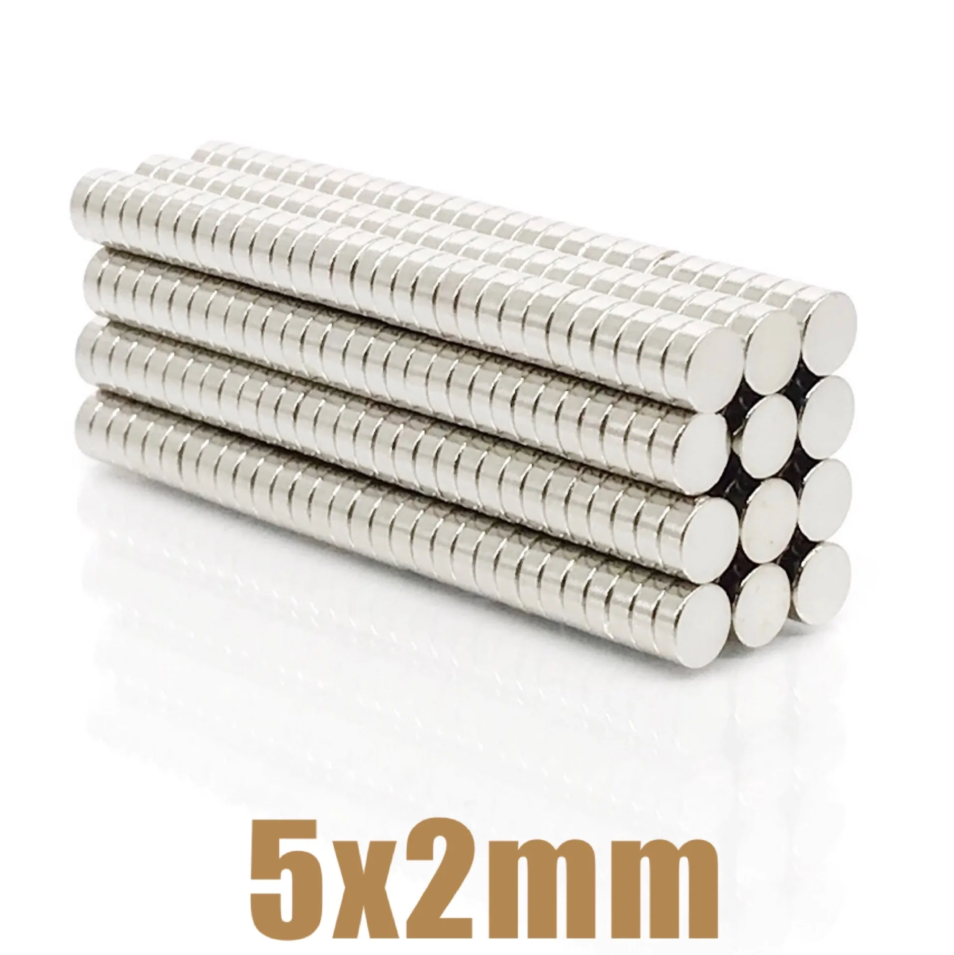 10-5000Pcs 5x2 Neodymium Magnet 5mm x 2mm N35 NdFeB Round Super Powerful Strong Permanent Magnetic imanes Disc 5*2