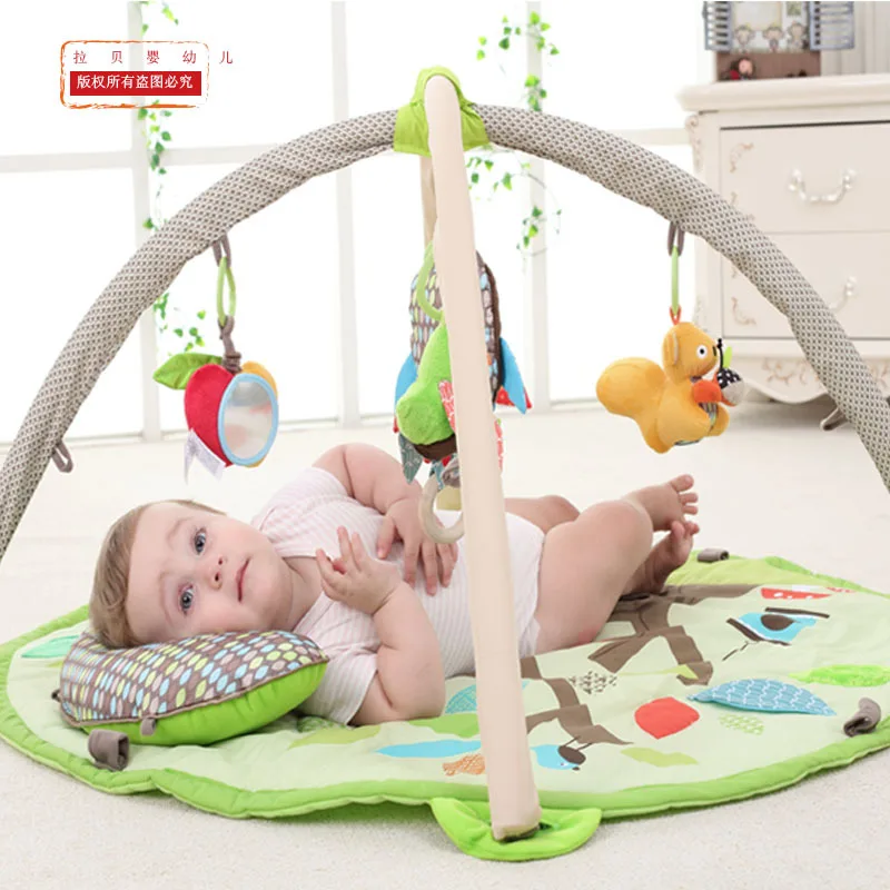 

Cute Infants Circle Forest Crawl Pad Thick 2cm Baby Game Blanket Climbing Pad