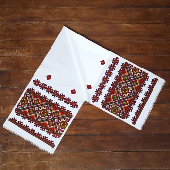 

Towel “Ornament. Red ", 150x36 cm 1377015