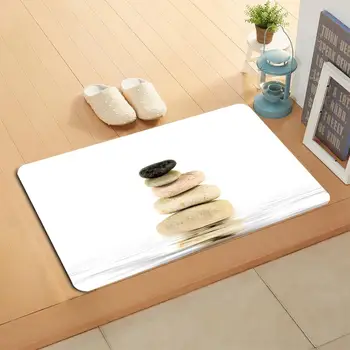 

Custom Zen Stone Doormat Home Decor Door mat Floor Mat Bath Mats foot pad#20-05-19-02