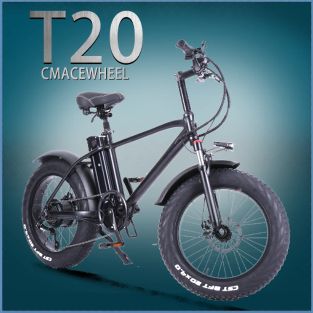 20Inch 4.0 Sneeuw Vet Fiets Hoge Snelheid Motor 48V 750W Elektrische Fiets  Lichtgewicht Frame 48V 10AH 18650 Lithium Batterij Ebike|Electric Bicycle|  - AliExpress