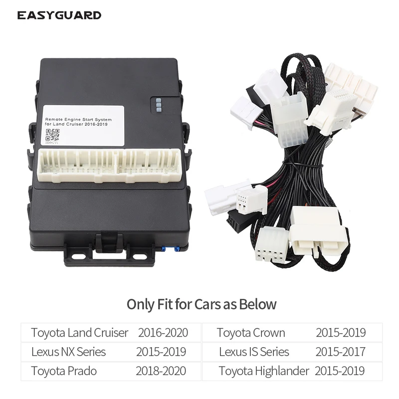 Пульт дистанционного запуска двигателя Easyguard подходит только для Toyota Highlander Prado Land
