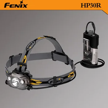 

Fenix HP30R Cree XM-L2 and XP-G2 R5 LED 1750 lumens Headlamp with two Fenix ARB-L18-2600 batteries