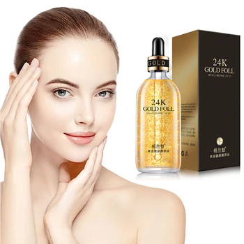

100ML 24K Gold Tense Moisture Essence Pure Hyaluronic Acid Serum Anti-wrinkle Gold Nicotinamide Liquid Skin Care Essence