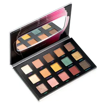 

15 Color Profession Eyeshadow Eye Shadow Makeup Cosmetic Long Lasting Glitter Pigment Matte Palette Shimmer Set