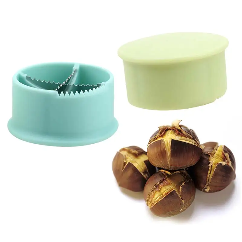 

Cross knife fast chestnut knife nut can opener sheller walnut tongs kitchen gadgets