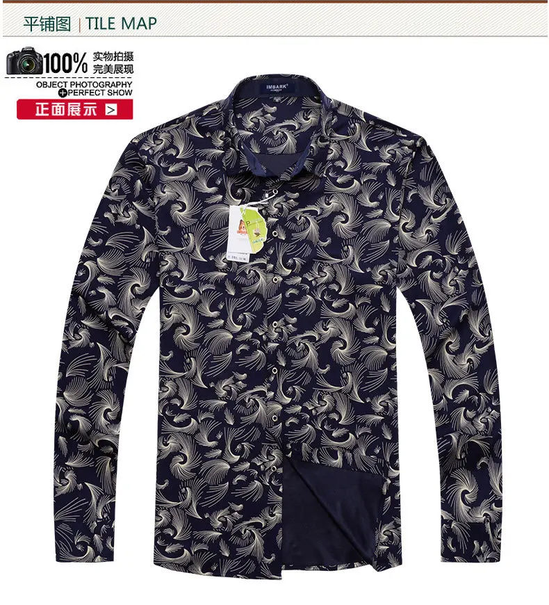 new arrival Extra large long-sleeve shirt men's loose elastic fashion casual male plus size M - 3XL 4XL 5XL 6XL 7XL 8XL 9XL | Мужская