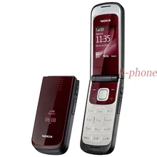 Nokia 2720 складной мобильный телефон 2G GSM трехдиапазонный разблокированный красный мобильный телефон и подарок и один год гарантии