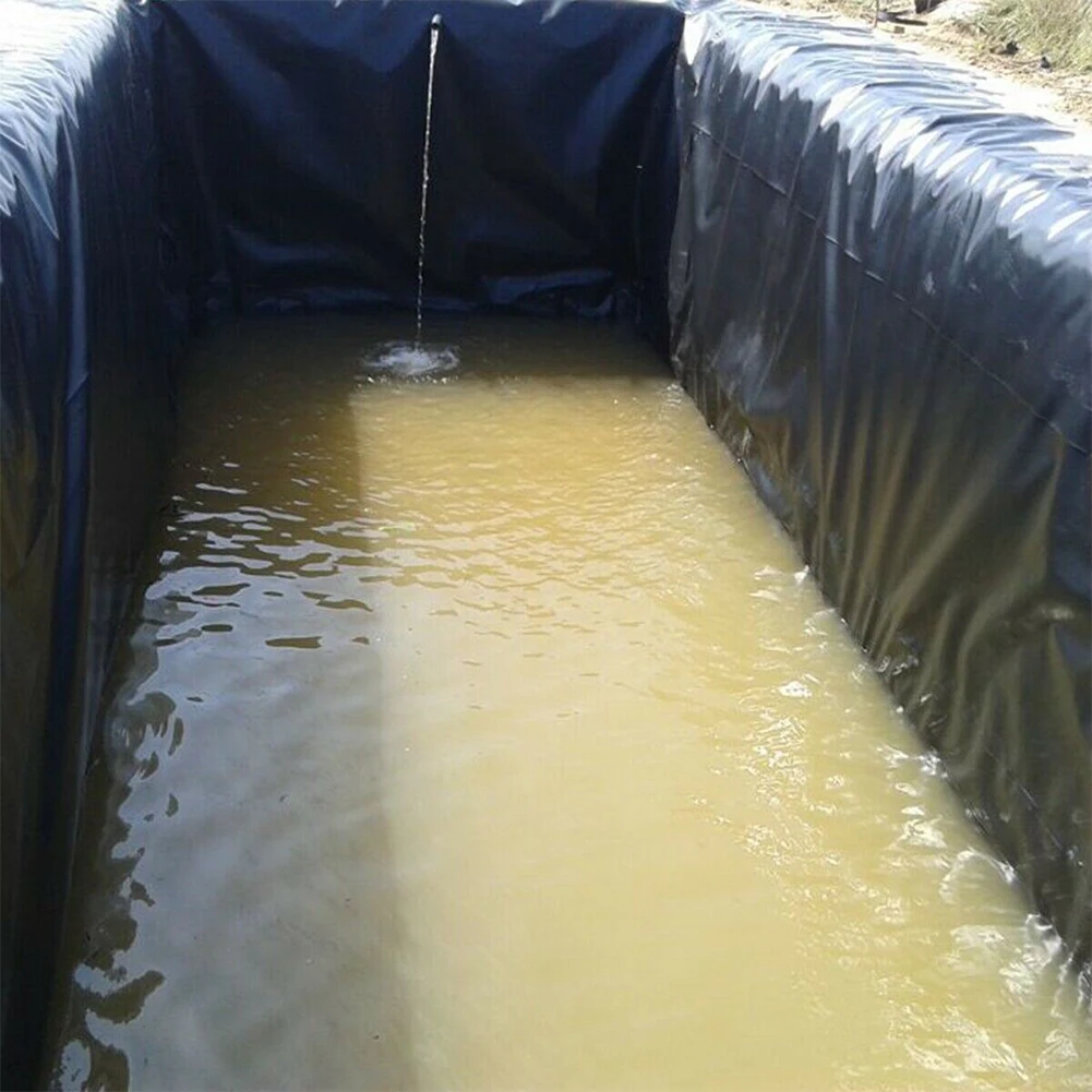Усиленная озеленительная анти-просачивающаяся пленка HDPE для сада, рыбного пруда, толщина подкладки для бассейна, фермерская ткань, мембранная сельскохозяйственная
