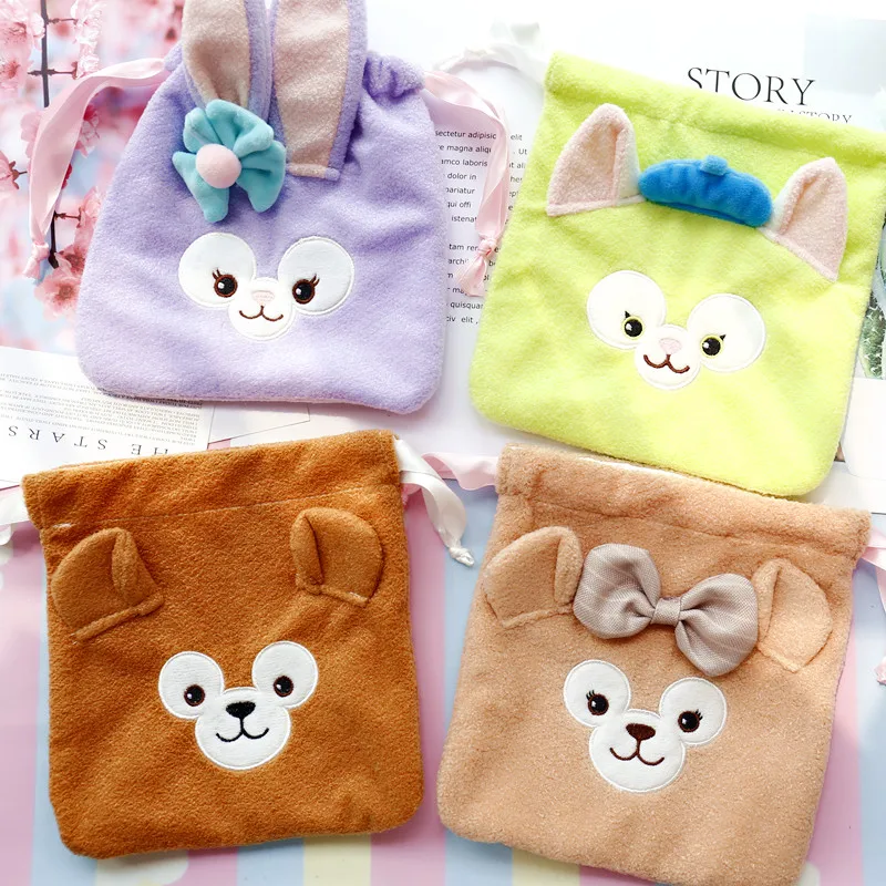 Мультфильм Даффи Медведь Друзья Stellalou Rabbit Shelliemay косметичка Сумка для хранения на