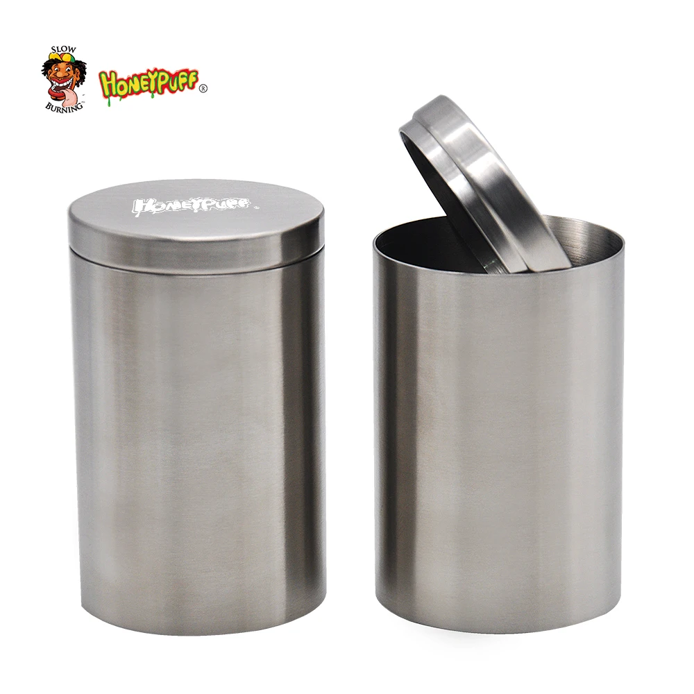 Герметичный устойчивый к запаху алюминиевый контейнер для трав хранения