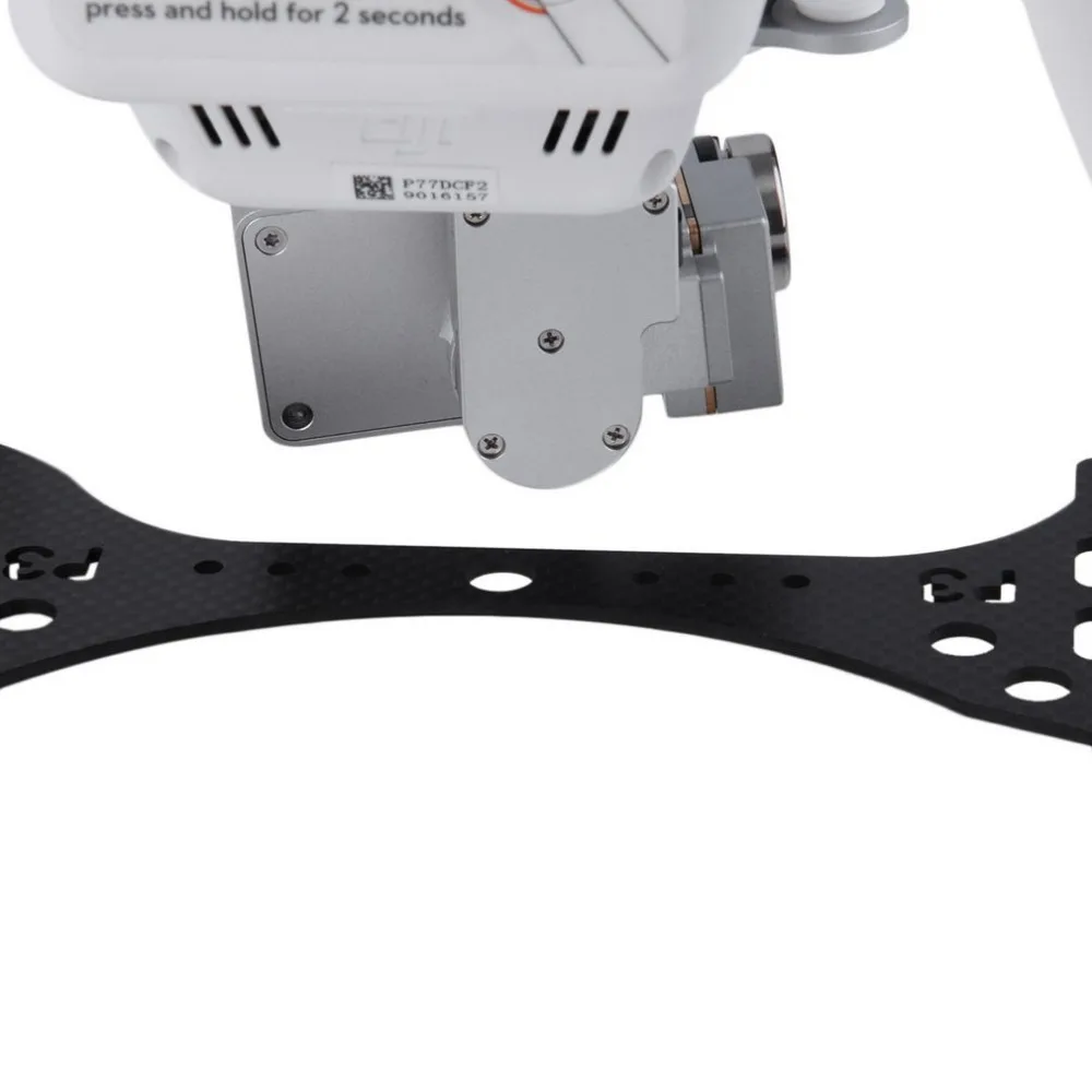 Карбоновое волокно для камеры защитная доска и ремешок для DJI Phantom 3 Распродажа по всему миру