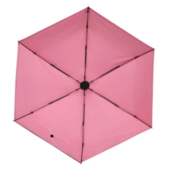 

1pc Mini Lightweight 5 Folding Umbrella Sunshade Windproof Umbrella Anti-UV Portable Travel Umbrella Cute Dual Use Umbrella Hand