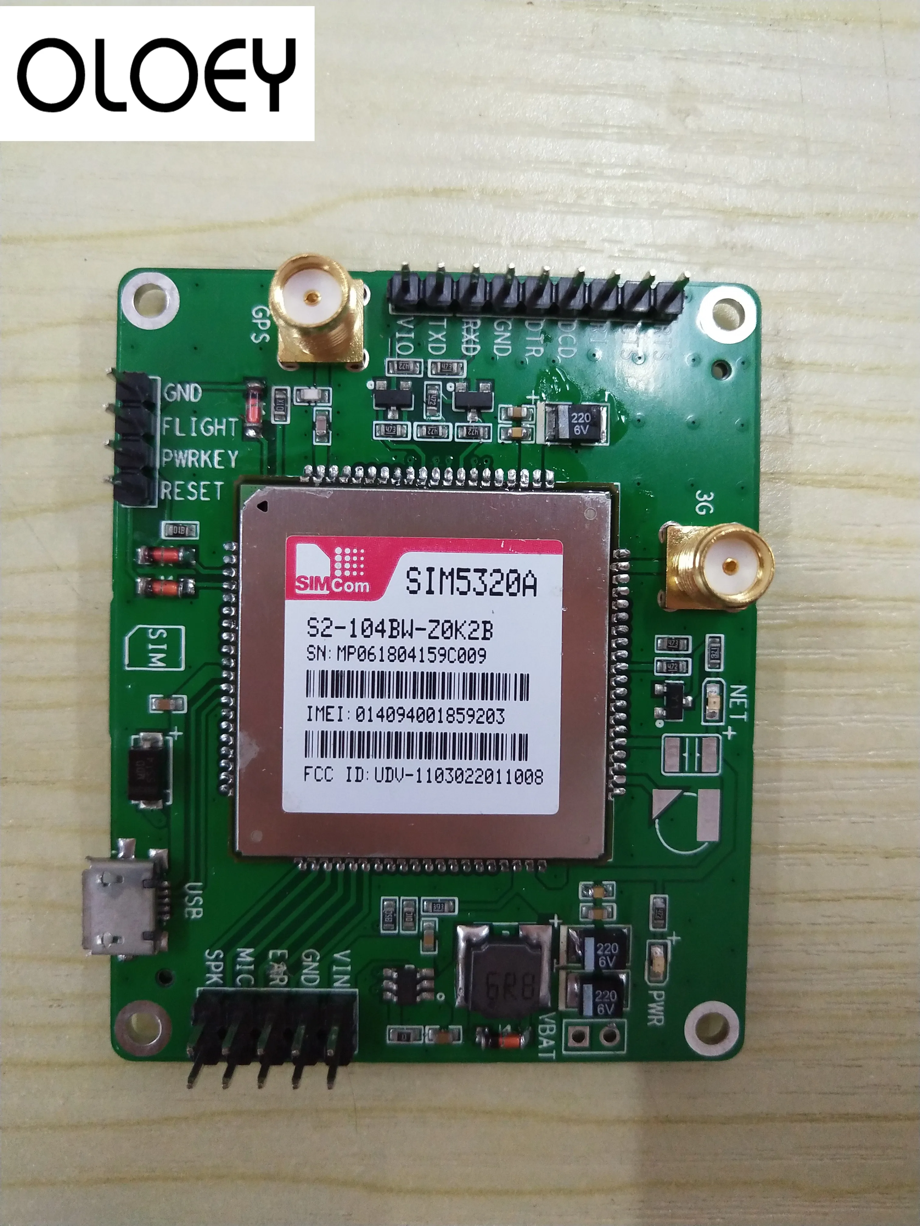 

SIM5320A Development Board