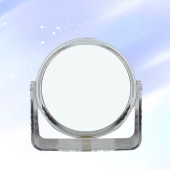 

Round Beauty Makeup Mirror Double-Sided Tabletop Cosmetic Mirror (Transparency)