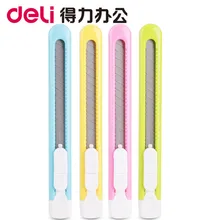 Deli Candy Color Mini Utility Knife Photo Box Paper Cutter Office School Tools Supplies Art And Craft