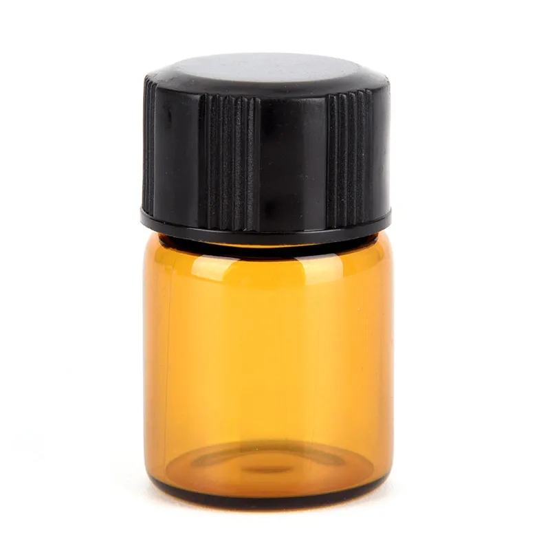 5 шт. стеклянные бутылки с винтовой крышкой маленькие флаконы для эфирных масел