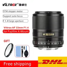Viltrox 33mm f1.4 stm foco automático lente principal APS-C para fuji x-montagem câmera mirrorless X-T3 X-H1 x20 X-T30 X-T20 X-T100 X-Pro2