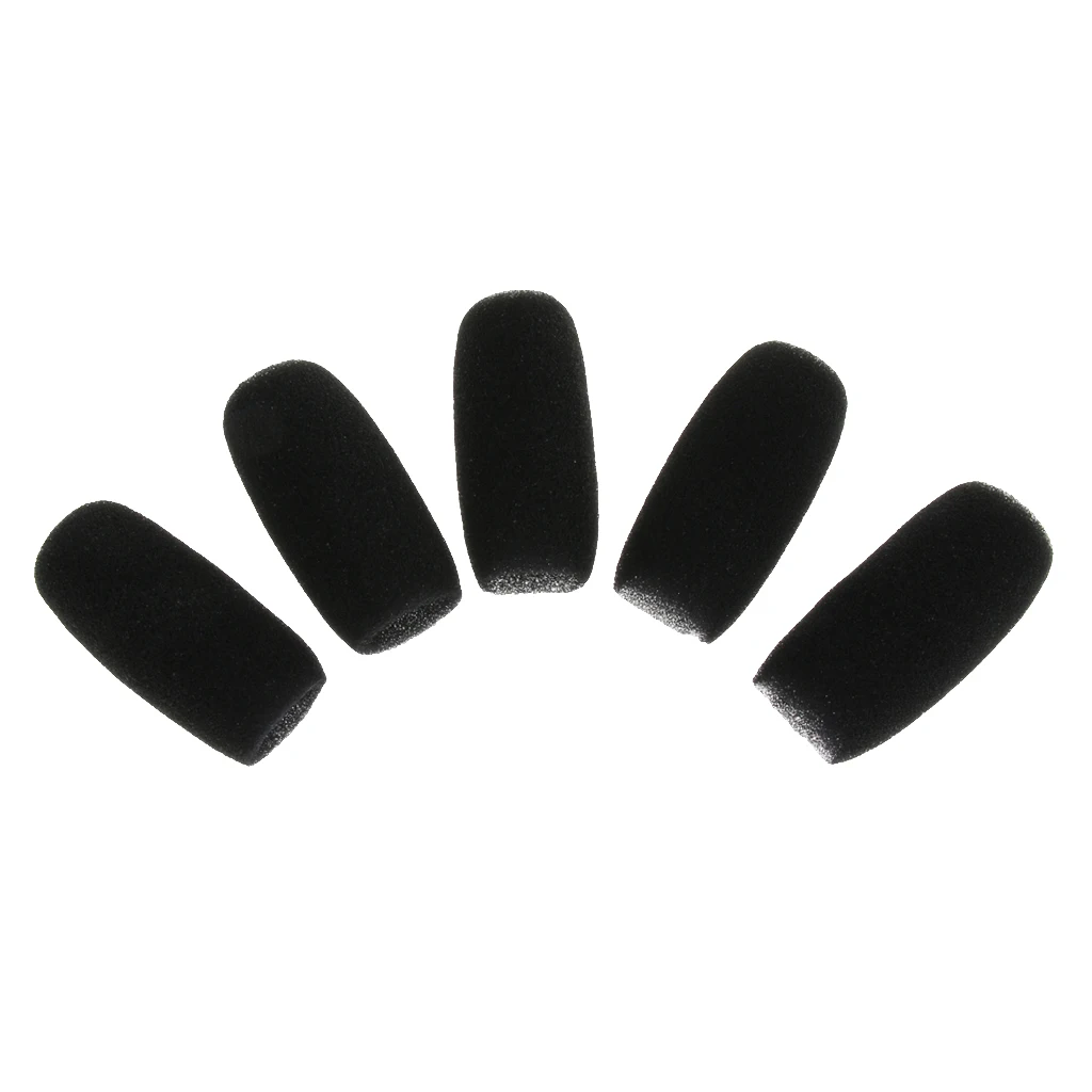 5 Pcs Microphone Foam Cover For Sony Panasonic Canon Shotgun Mic M5