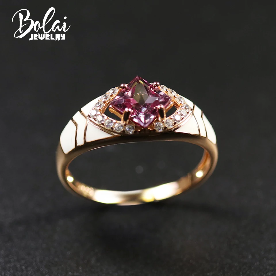 Color Change Alexandrite Ring Genuine 925 Sterling Silver Enamel Created Gemstone Fine Jewelry for Women Ladies Rings Gift 2020 Color Change Alexandrite Ring Genuine 925 Sterling Silver Enamel Created Gemstone Fine Jewelry for Women Ladies Rings Gift 2020