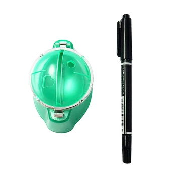 

Golf Ball Liner Template Drawing Marking Spot Liner Alignment Putting Tool Golf Training Accessories With Maker Pen