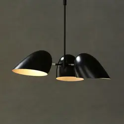 Современные промышленные железные подвесные светильники Светодиодный железная висячая лампа нордический подвесной светильник гостиная