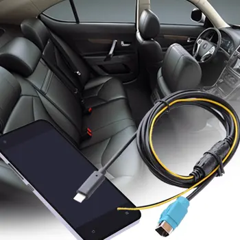 

Audio Cable For Alpine KCE-237B/123E/105E/117J X305S FOR iPnone7/8/X