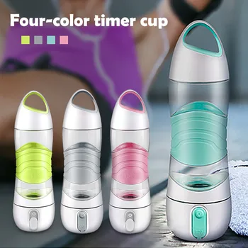 

2019 Multifunction Sports Drink Water Cup Multifunction Hydration Moisturizing Timed reminde bottle Drinking accessories *