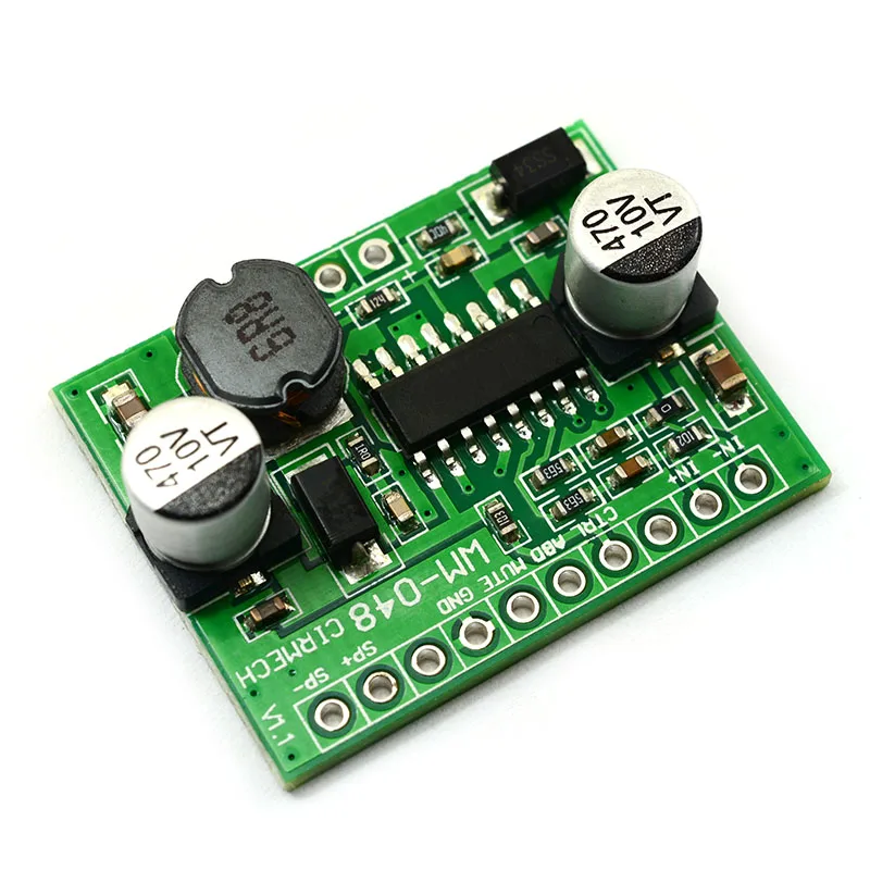 

6.5W High Power Digital Power Amplifier Board AB/D Class Bootstrap Boost Digital Power Amplifier Board Module 2.5-5.5V