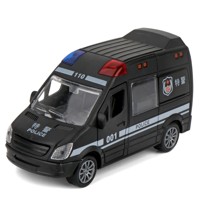 H05C 1Pc Baby Inertia Car Toy Aircraft 2-in-1 Fire Police Ambulance Vehicle Pull Back Realistic Wind-up | Игрушки и хобби
