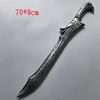 High Quality Costume Party Props Plastic Sword Toy Pirates Sword Foam Sword Simulation Pirates Sword Kid Cosplay Supplies 70cm 2