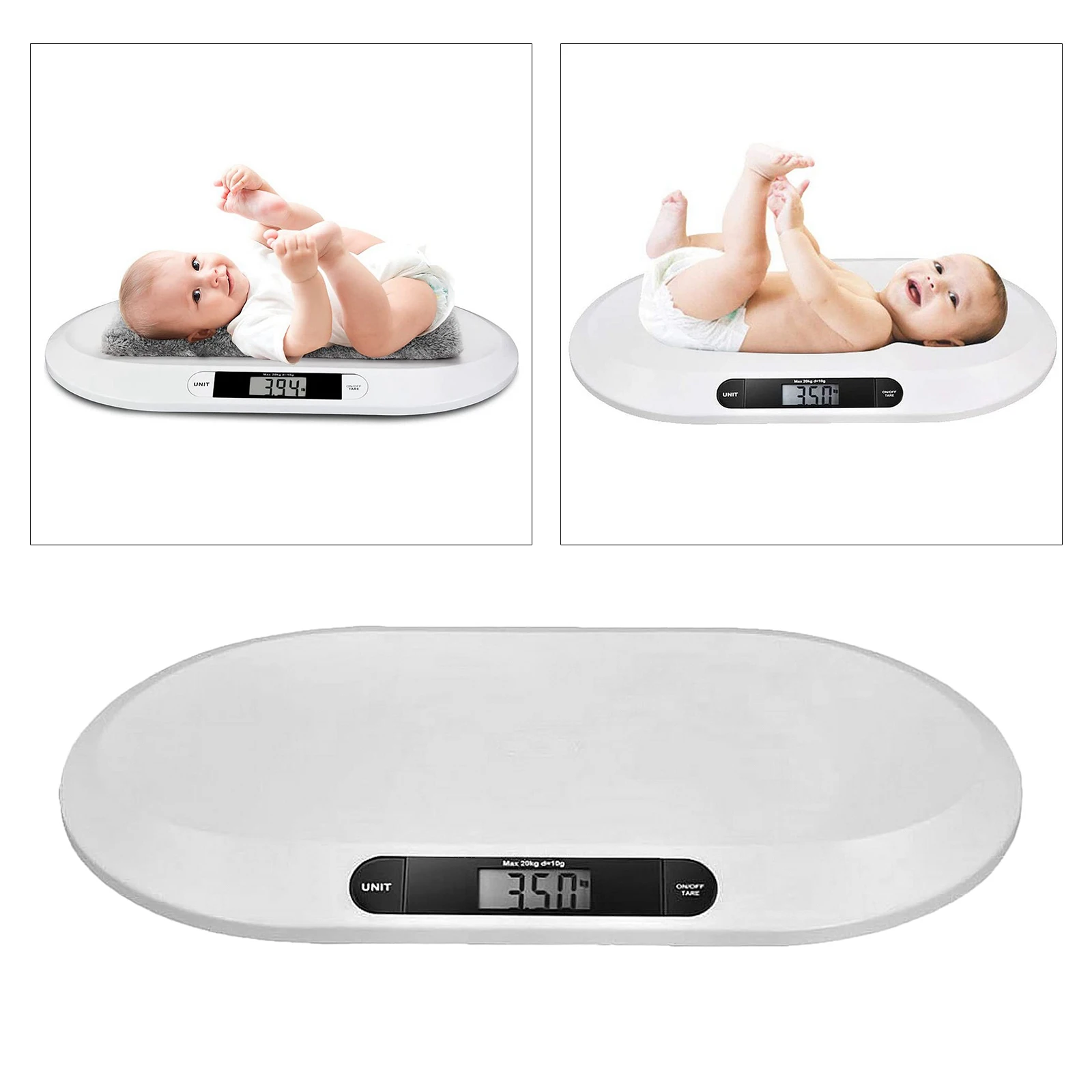 New Digital Baby Scale Baby Infant Weighing Scales Max 20KG for Baby Pet Puppies