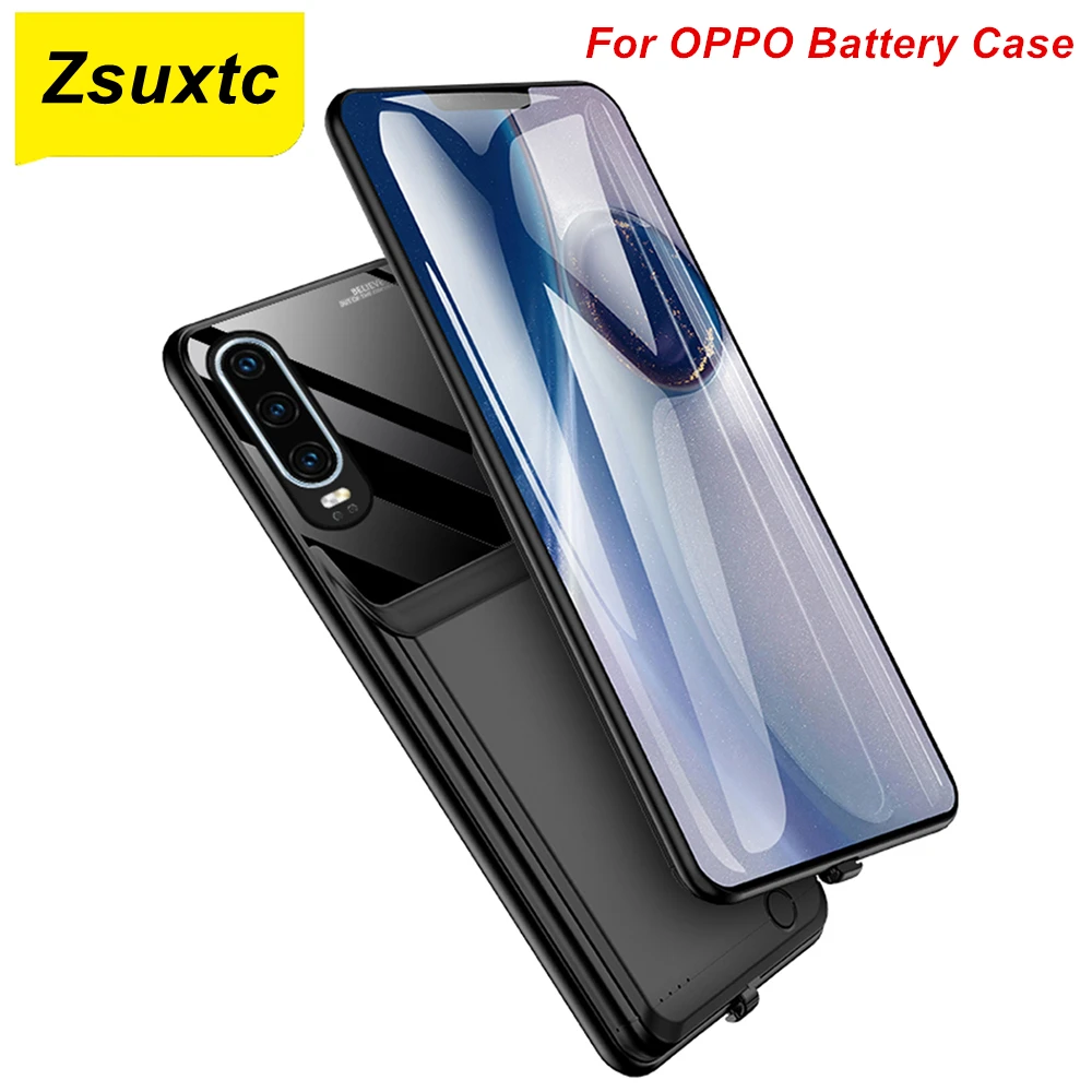 Чехол для Oppo R17 Pro Reno Z 2 3 4 Ace Find X2 ACE A92S A7 A8 A9 A9X R15X K1 10000 мАч чехол с зарядным