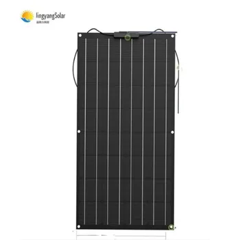 

100W 12V Power bendable Etfe Flexible Solar Panel For Camping with best price
